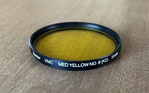 Vivitar VMC 55mm Med Yellow N0. 8 K2 filter multi-coated  -  excellent condition - Picture 1 of 6