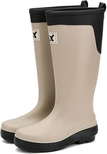 Rain Boots for Women and Waterproof Garden Shoes, Anti-Slipping Rubber Boots... - Picture 1 of 18