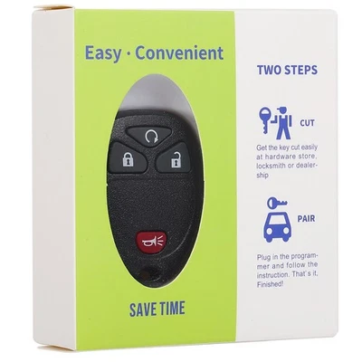Llavero de entrada sin llave replicador de control remoto para Chevrolet GMC Cadillac Foto 1 de 2