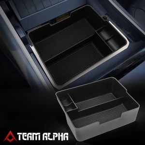 Se adapta a Tesla Modelo 3 2017-2019 consola central reposabrazos caja de almacenamiento bandeja organizadora - Imagen 1 de 5