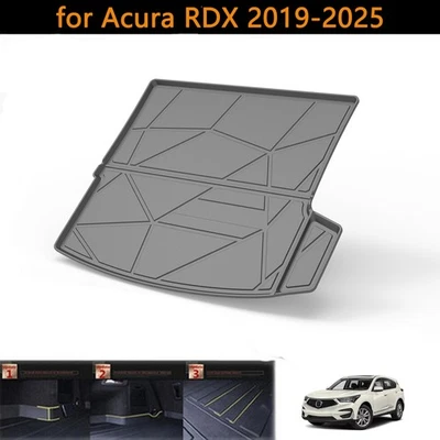 All Weather TPO Trunk Liner Cargo Floor Mat fit for Acura RDX 2019-2024 2025 - Image 1 of 4