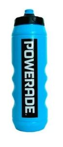 Nuova bottiglia d'acqua 32 oz Powerade Sports Squeeze blu tappo frizione allenamento bevanda - Foto 1 di 1