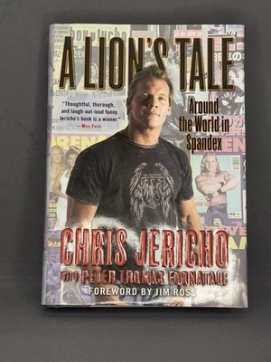 A Lion's Tale: Around the World in Spandex by Chris Jericho (Autographed) Foto 1 de 3