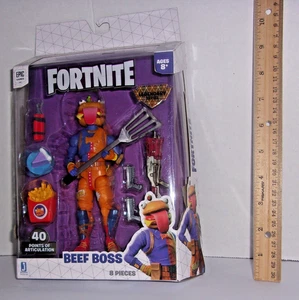 Fortnite BEEF BOSS Action Figure Jazwares NIB  T1 - Bild 1 von 1