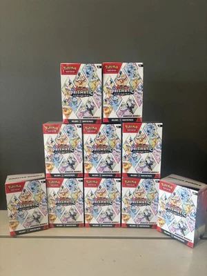 5% OFF - Pokemon Scarlet & Violet: Prismatic Evolutions Booster Bundle✅INHAND✅ - image 1 of 4