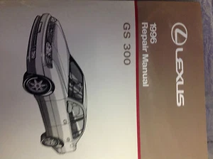 1996 Lexus GS300 GS 300 Servicio Tienda Reparación Taller Manual OEM Fábrica - Imagen 1 de 6