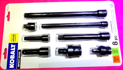 New Kobalt 8 Drive Accessory Set 80730 Impact Ready Free Shpping Great Gift Idea - Image 1 of 2
