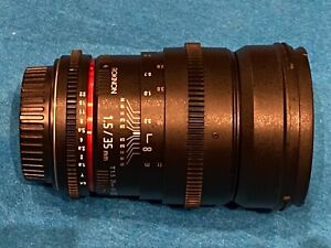 Rokinon Cine 35mm T1.5 Lens AS UMC EXCELLENT Condition!