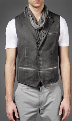 $698 Brand New John Varvatos Collection Multibutton Vest EU 48 USA 38 - Image 1 of 4
