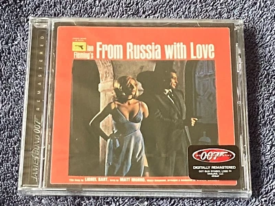 FROM RUSSIA WITH LOVE - Soundtrack CD 2003 Remastered NEW 007 40TH HYPE Sticker - Image 1 of 2