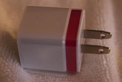 Adaptador de enchufe cargador de pared USB de doble puerto para iPhone Android original iPad Foto 1 de 4