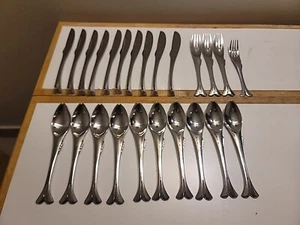 Yamazaki Gone Fishing Stainless Flatware 24 pcs - Picture 1 of 18