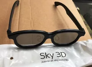 SKY Black Guinness Bring It To Life 3D Passive LG Samsung & More TV Lens Glasses - Picture 1 of 4