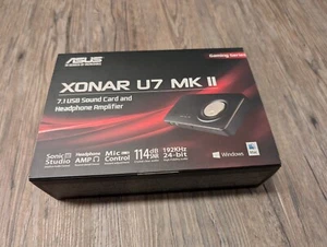ASUS Xonar U7 MK II 7.1 Soundkarte USB (192kHz/24-bit HD-Sound, 114dB) - Bild 1 von 5