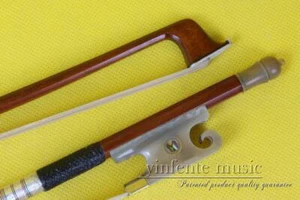 Arco de violín avanzado 4/4 madera de Brasil cuerno de buey rana gran equilibrio moño natural pelo - Imagen 1 de 6