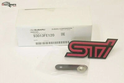 Подлинный Subaru - розовый передняя решетка эмблема значок для Impreza WRX STi 2,5 л 2005 - Изображение 1 из 4