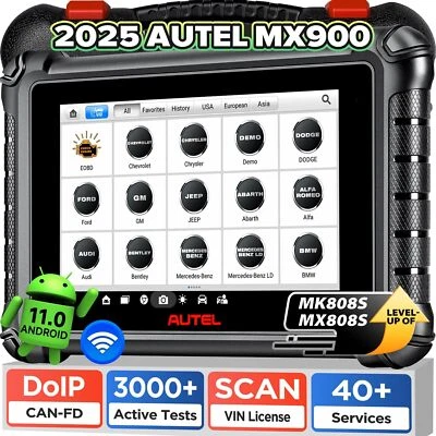 2025 Autel MaxiCheck MX900 ferramenta de scanner bidirecional completa atualizada MK808BT PRO - Imagem 1 de 4
