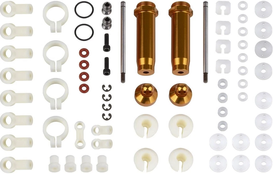 TEAM ASSOCIATED 6420 RC10 1.32" REAR SHOCKS shock set RC10T RC10CC CLASSIC 40TH - Image 1 of 1