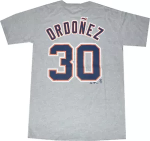 Camisa Magglio Ordonez Detroit Tigers Road Gris Majestuosa Nuevas etiquetas Para Hombre Pequeña - Imagen 1 de 5