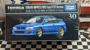 TOMICA PREMIUM #30 SUBARU IMPREZA WRX TYPE R STi VERSION 1/61 SCALE USA STOCK!!! - Picture 1 of 4