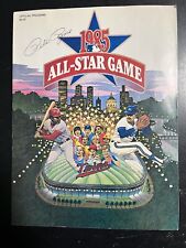 PETE ROSE Autographed 1985 MLB All-Star Game Program-No Authentication