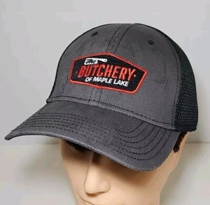 The Butchery Of Maple Lake MN Meat Butcher Shop Hat Men One Size Stretch Cap - Picture 1 of 4