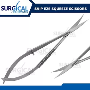Tijeras de resorte Snip Eze fácil de apretar 4-3/4" bordado de costura acolchado alemán G - Imagen 1 de 3