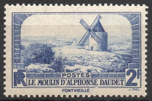 TIMBRE N° 311 NEUF XX GOMME ORIGINALE - MOULIN D'ALPHONSE DAUDET - Photo 1/1