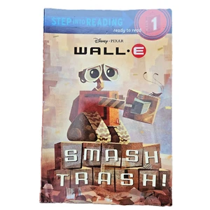 Step Into Reading Ready To Read Step 1 Wall E Smash Trash Disney Pixar - Picture 1 of 2