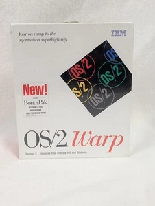 IBM OS/2 Warp Version 3 Operating System Plus Bonus Pak 3.5" ~ FACTORY SEALED - Picture 1 of 6