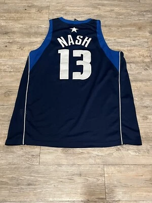 Camiseta deportiva vintage Y2K Nike NBA Dallas Mavericks Steve Nash 13 Swingman para hombre 2XL Foto 1 de 4