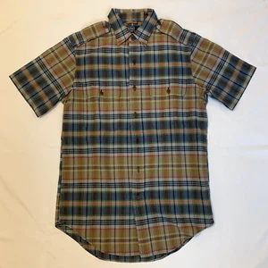 Polo Ralph Lauren piccola made in India cotone a quadri manica corta nuova con etichetta - Foto 1 di 7