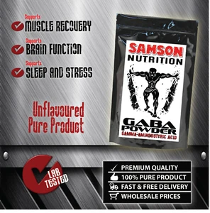 5kg Samson Nutrition GABA - Gamma-Aminobutyric Acid Pure Powder, Free Delivery - Picture 1 of 8