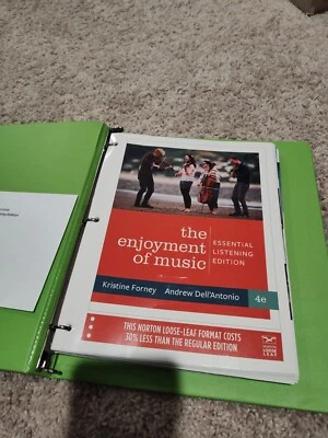 The enjoyment of music 4e - Image 1 of 2