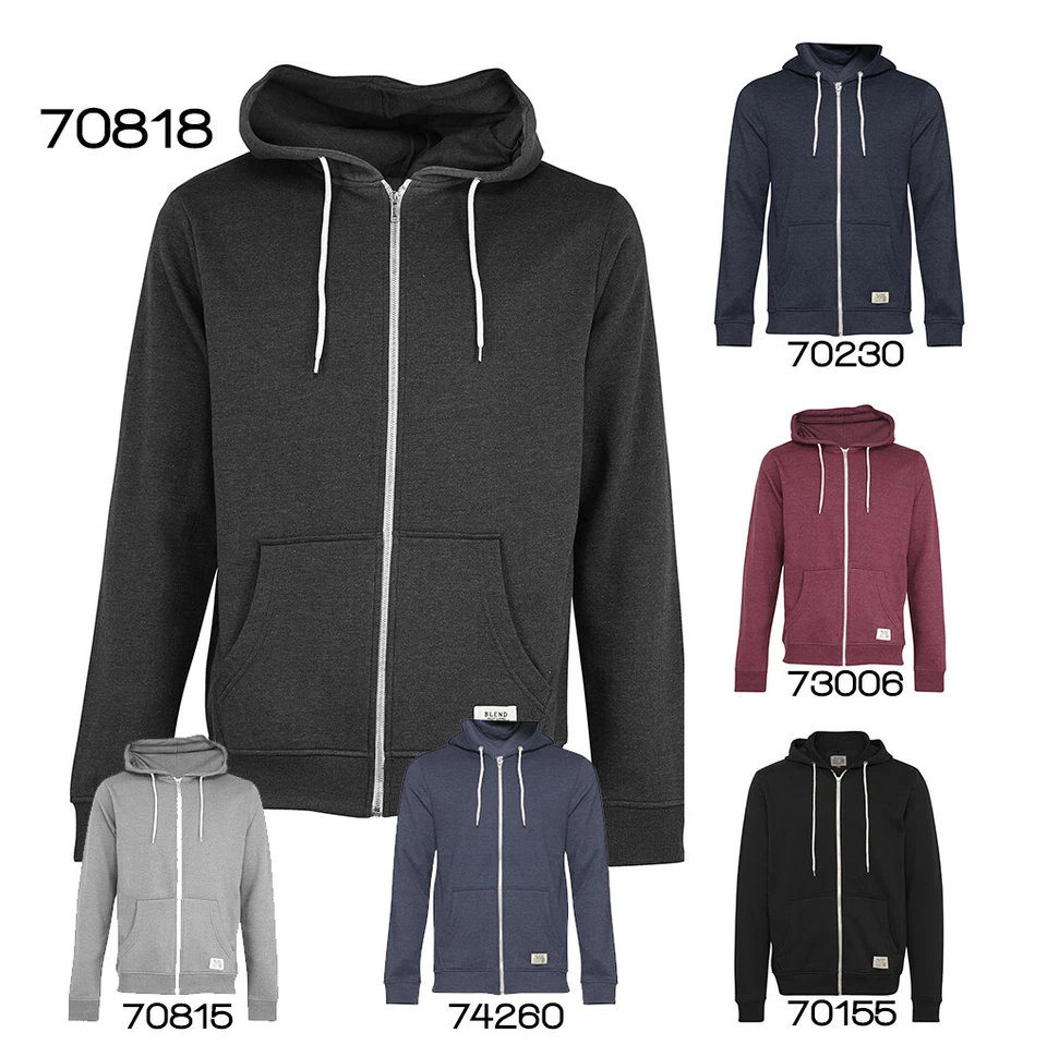 Blend Felpa Zip Cappuccio 701628 - Imagen 1 de 1