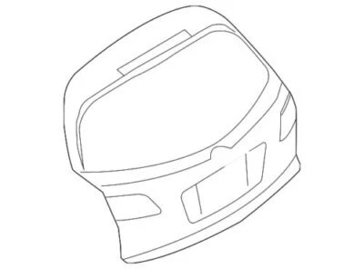 Puerta trasera base levadiza original Infiniti 2003-2005 FX35 FX45 90010-CL07A Foto 1 de 2