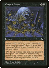 1X Corpse Dance Tempest EX Spanish MTG CARD