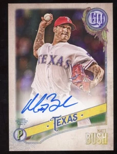 Matt Bush 2018 Topps Gypsy Queen Auto #GQA-MB Texas Rangers - Picture 1 of 2
