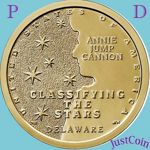 2019 P&D SET AMERICAN INNOVATION DELAWARE UNCIRCULATED TWO GOLDEN DOLLARS SET - Bild 1 von 2