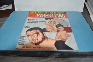 The ring wrestling magazine august 1969 bill watts women wrestler awa wwf nwa - Foto 1 di 10
