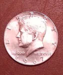 MEZZO DOLLARO 1967 KENNEDY ARGENTO 400 - Foto 1 di 2