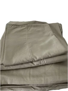 Biltmore King Size Sheet Set 4PC never Used Silk Weave Cotton New WOT Beige - Picture 1 of 24