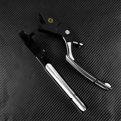 CNC Black Brake Clutch Lever Set Fit For Indian Scout Bobber Sixty 2013-2017 - Image 1 of 4