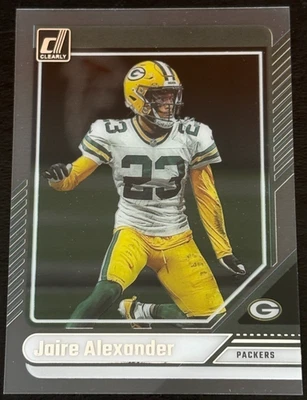 Jaire Alexander 2024 Panini Clearly Donruss Clear Acetate #22 Green Bay - Image 1 of 2