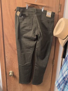 Pantalones The American Outdoorsman 36x32 para hombre de lona elásticos rectos NUEVOS PRECIO DE VENTA SUGERIDO POR EL FABRICANTE $60 - Imagen 1 de 10
