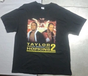 Camiseta de Boxeo XL Mandalay Bay 2005 Taylor VS Hopkins 2 Campeón Indiscutible RARA de Colección - Imagen 1 de 7