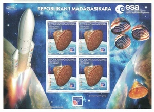 European Space Agency 1999 MNH stamp sheetlet - Imagen 1 de 1