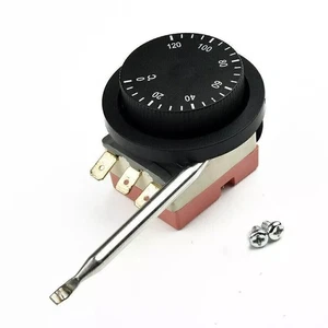 12V Verstellbar Elektrisch Lüfter Thermostat Schalter Radiator Temperaturregler - Bild 1 von 12