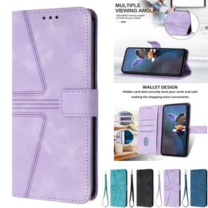 For Samsung A25 A15 A35 A55 A05S A54 A34 Leather Wallet Case Magnetic Flip Cover - Picture 1 of 16