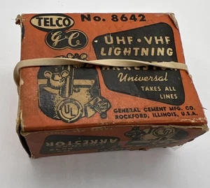 Vintage NOS GC-TELCO Radio Lightning Arrestor 8642 UHF-VHF - Picture 1 of 6